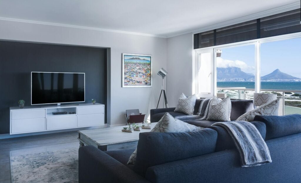 alt="Picture of Inside house with mountain view"
