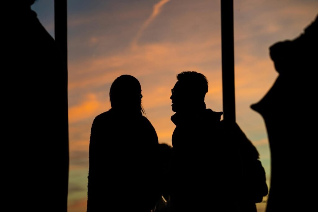 alt="Picture of Man and woman communication"