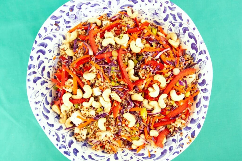 alt="Image of Ceramic bowl with tasty meal"