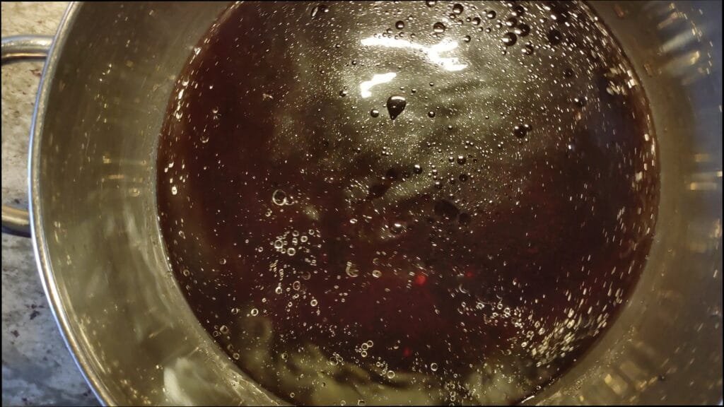 alt="Adding Heat to Black Rice"