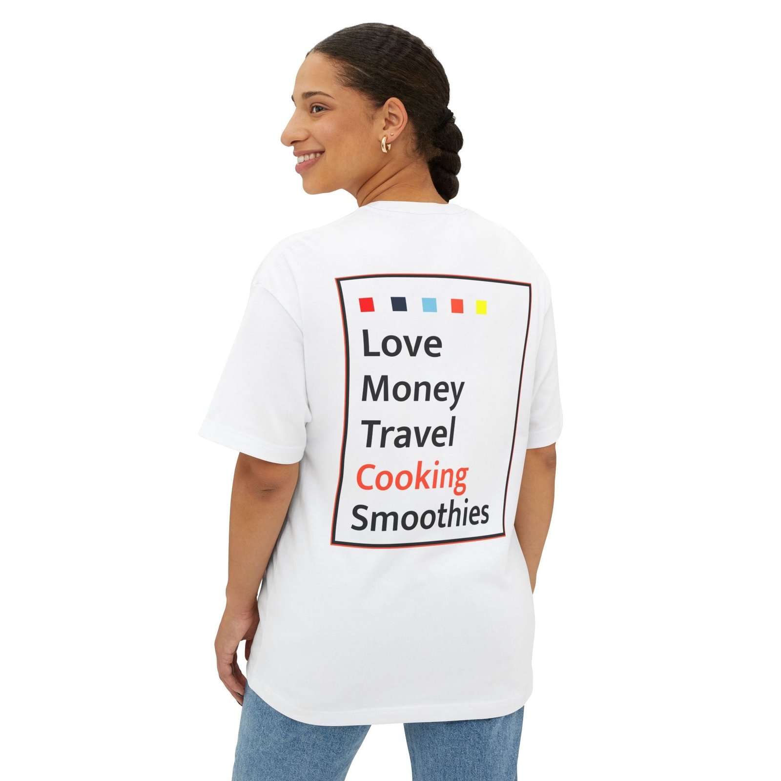 Modern Living Guide LMTCs: Cooking Edition Oversized Boxy Tee - Image 4