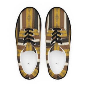 Modern Living Guide Origins: Dawn Men's Lace-Up Canvas Shoes