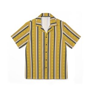 Modern Living Guide Origins: Dawn Haldi Men's Hawaiian Camp Shirt