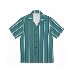 Modern Living Guide Origins: Dawn Juniper Men's Hawaiian Camp Shirt