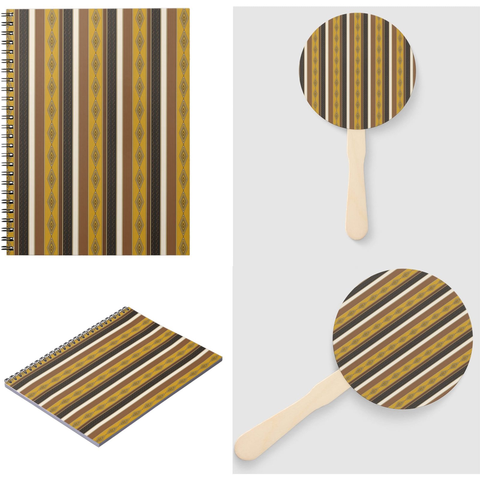 alt="Modern Living Guide Origins Dawn Hand Fan 1"