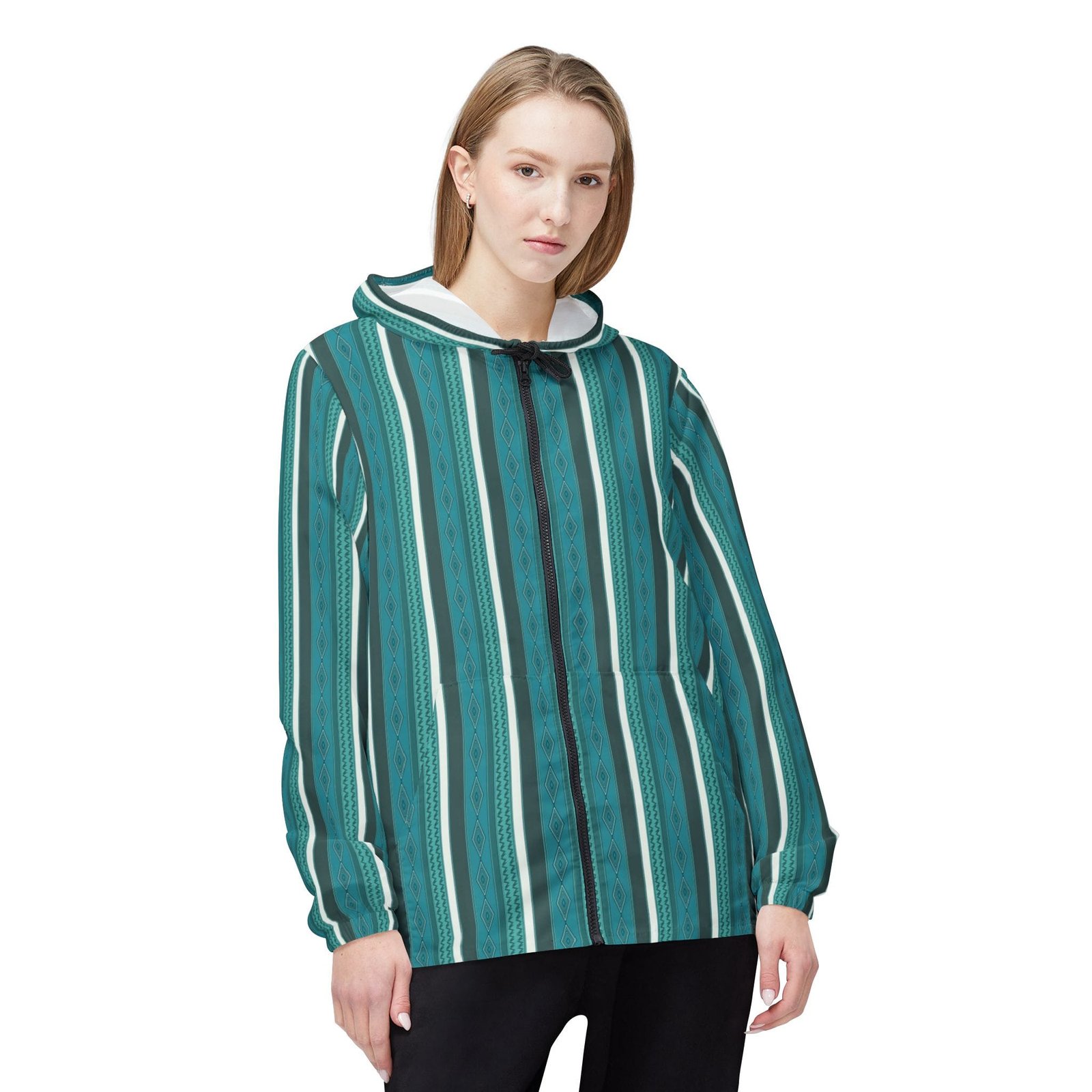 Modern Living Guide Origins: Dawn Juniper Windbreaker Jacket - Image 3