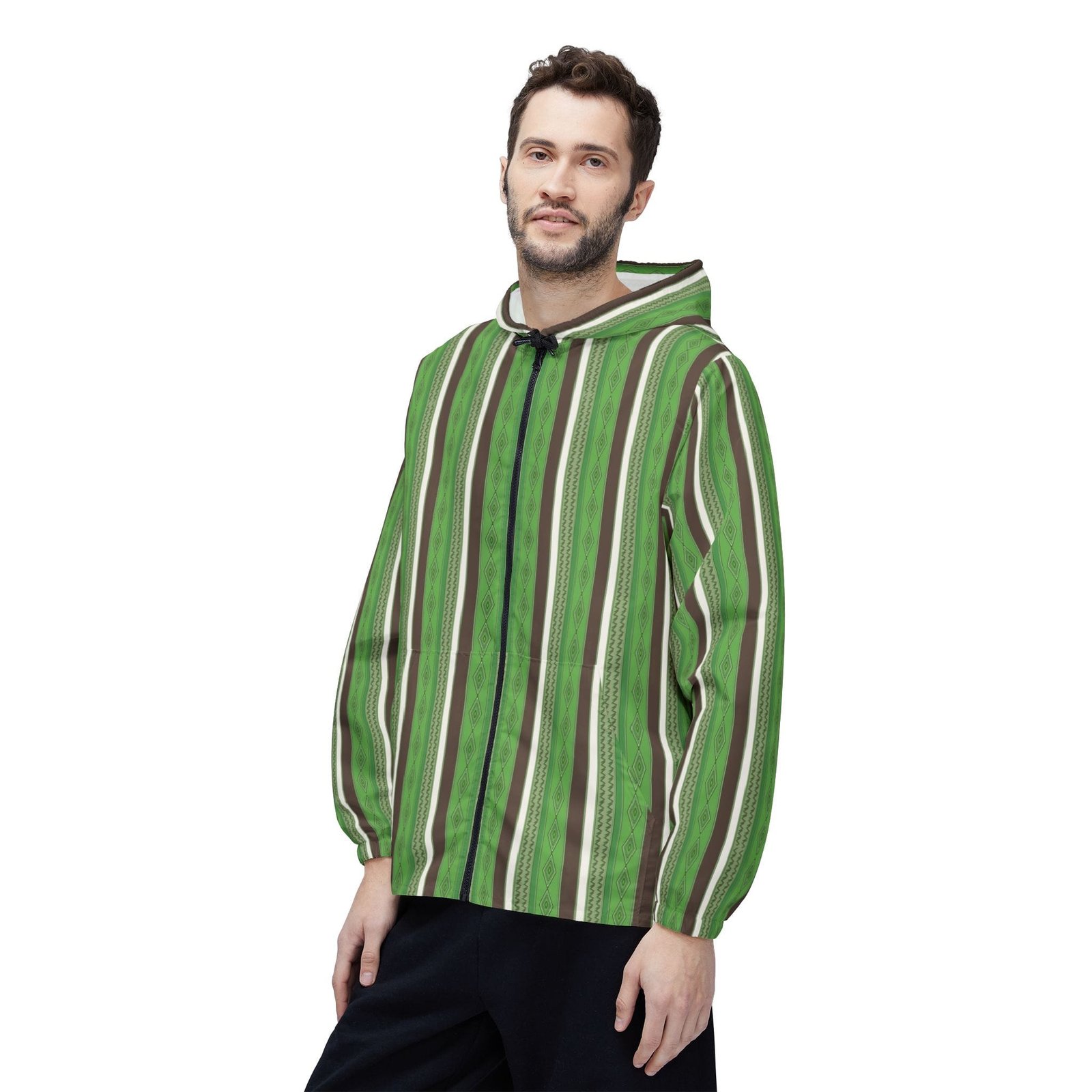 Modern Living Guide Origins: Dawn Elaichi Windbreaker Jacket - Image 7