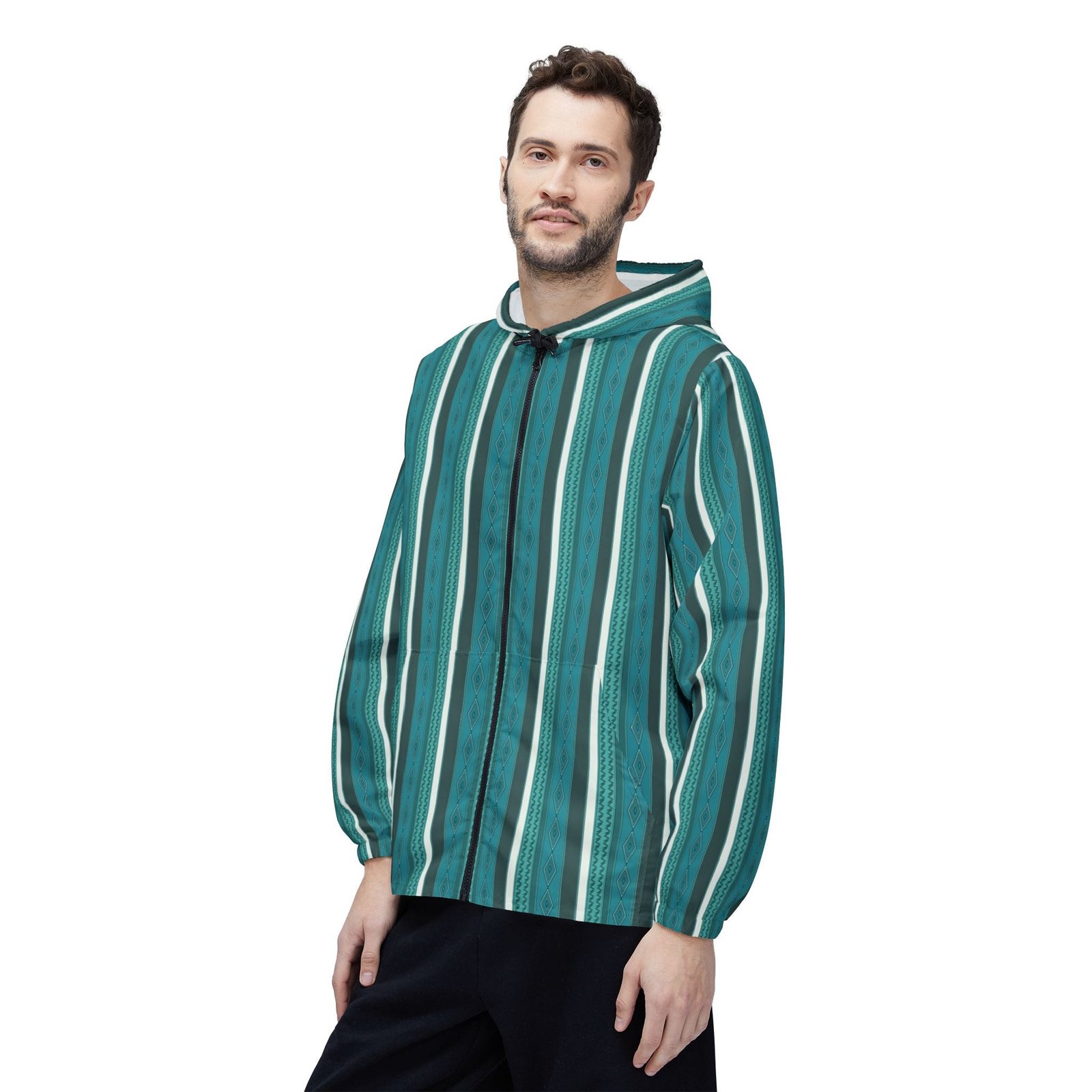Modern Living Guide Origins: Dawn Juniper Windbreaker Jacket - Image 7