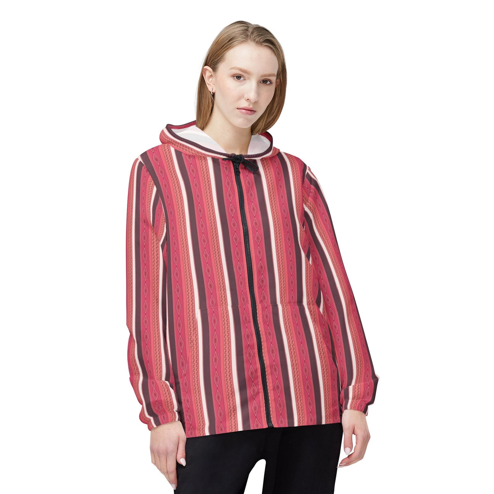 Modern Living Guide Origins: Dawn Baies Roses Windbreaker Jacket - Image 3