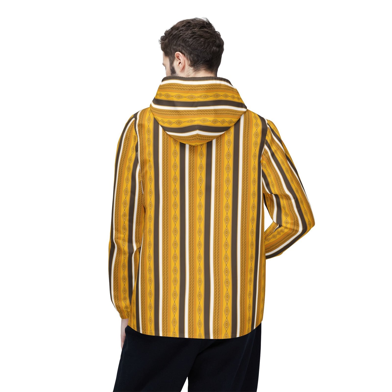 Modern Living Guide Origins: Dawn Saffron Windbreaker Jacket - Image 8