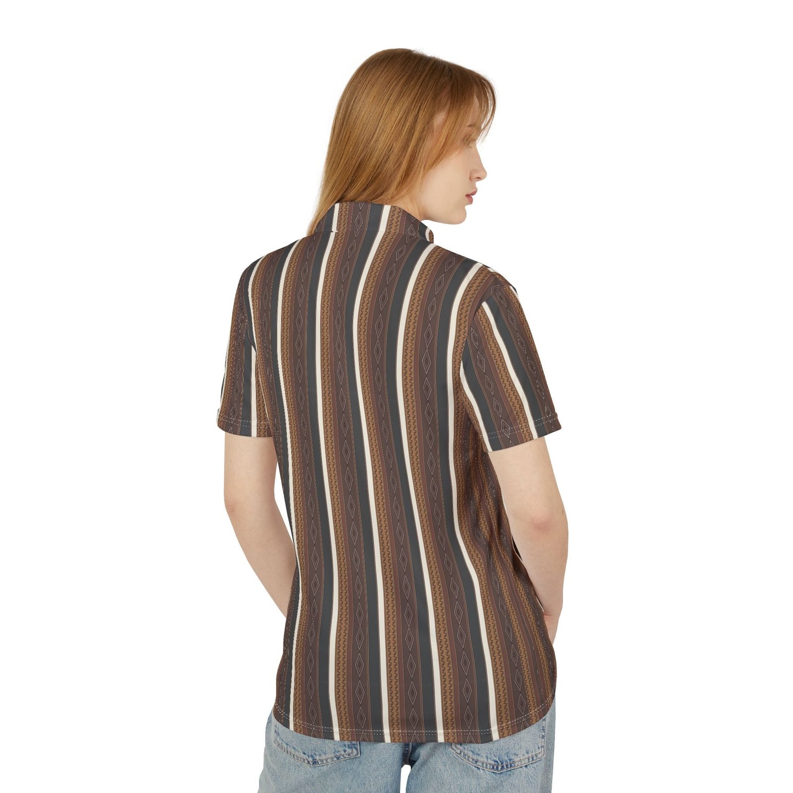 Modern Living Guide Origins: Dawn Karafuu Polo Shirt - Image 3