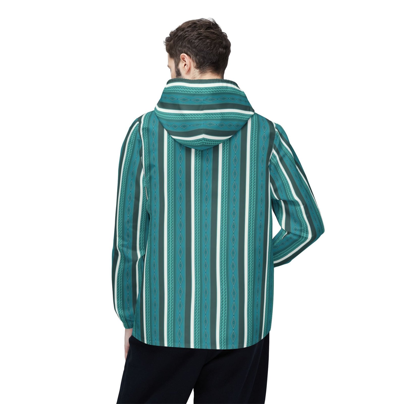 Modern Living Guide Origins: Dawn Juniper Windbreaker Jacket - Image 8