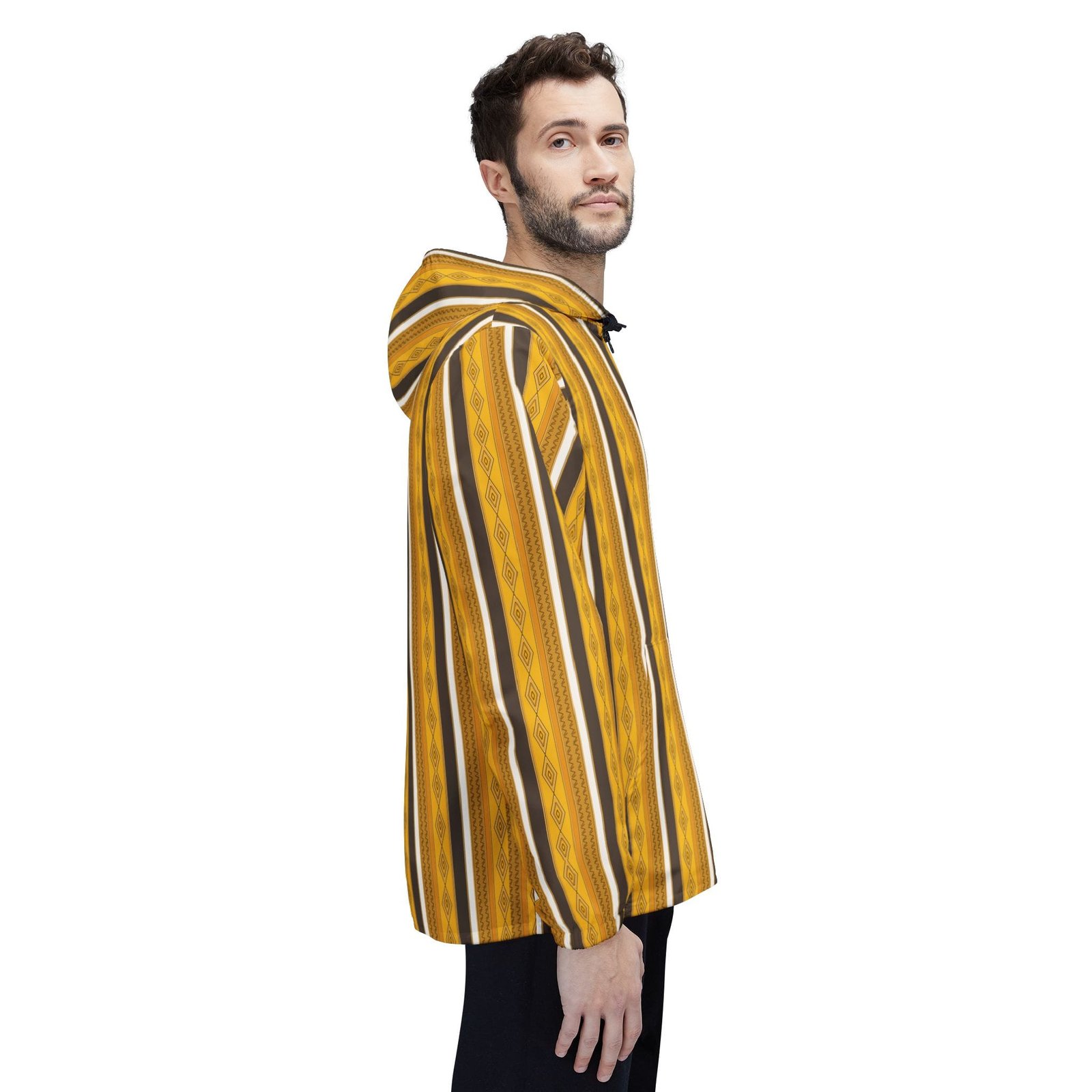 Modern Living Guide Origins: Dawn Saffron Windbreaker Jacket - Image 10