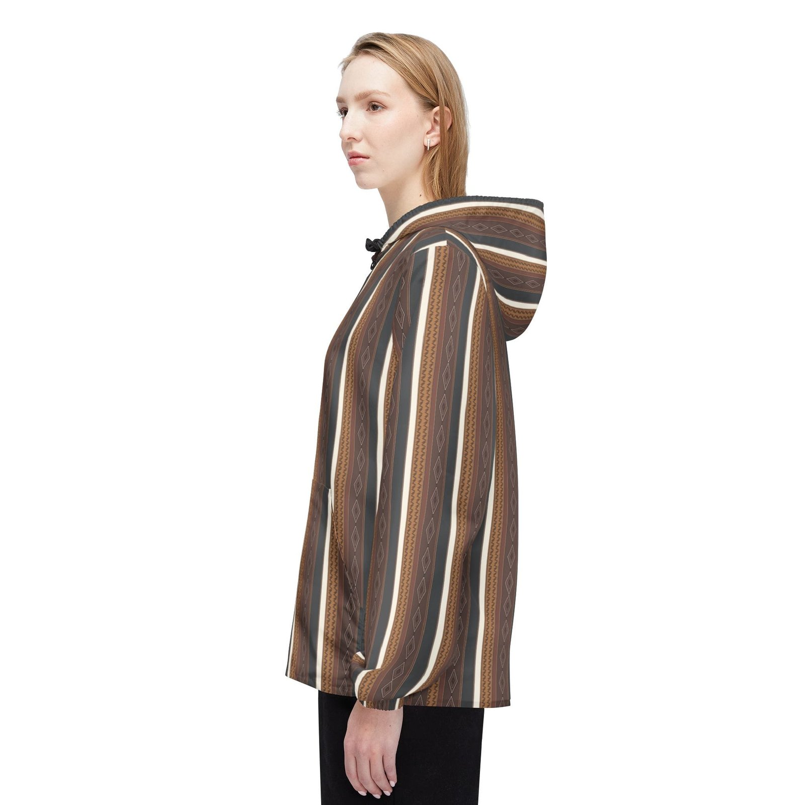 Modern Living Guide Origins: Dawn Karafuu Windbreaker Jacket - Image 5