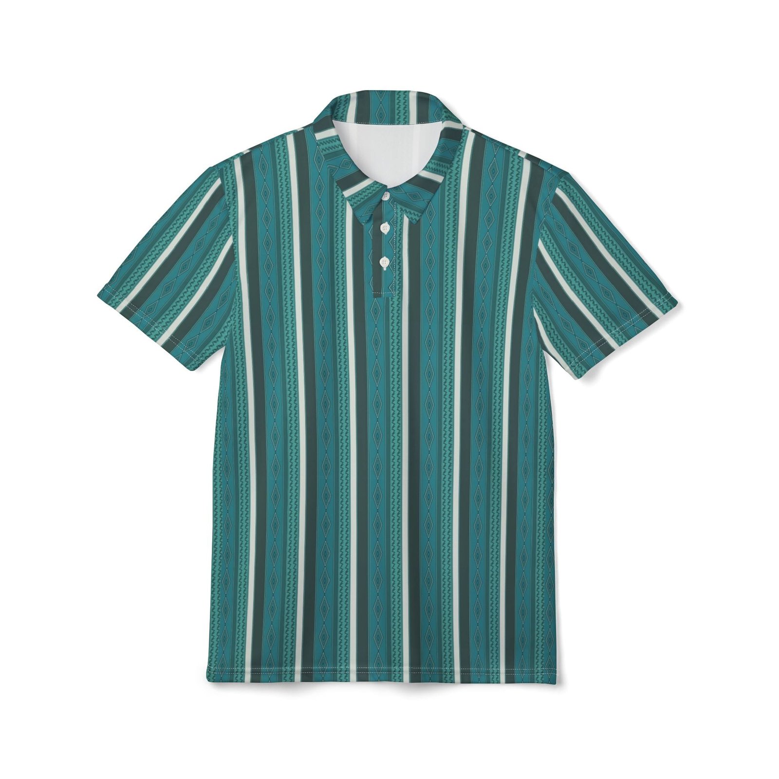 Modern Living Guide Origins: Dawn Juniper Polo Shirt - Image 1