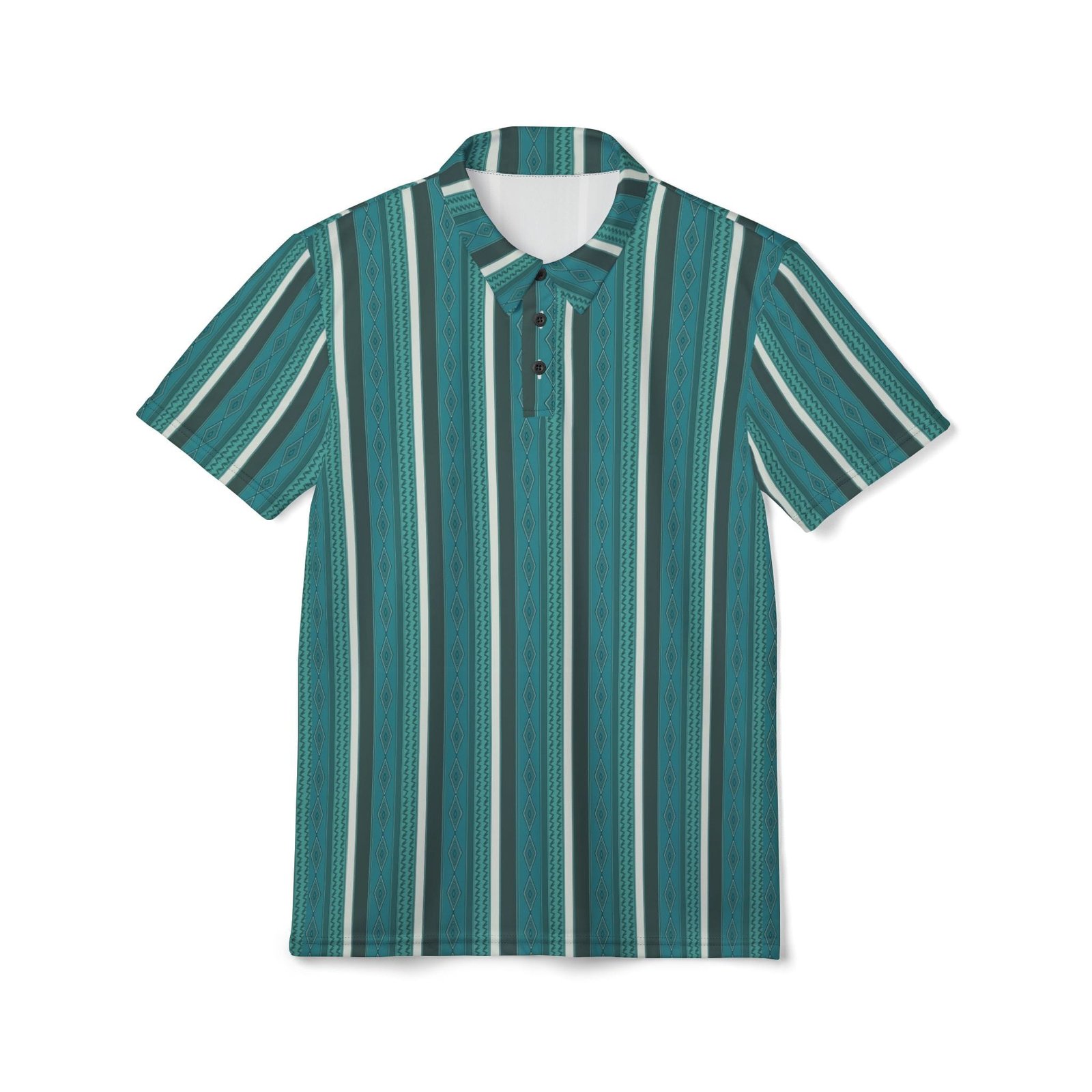 Modern Living Guide Origins: Dawn Juniper Polo Shirt - Image 4