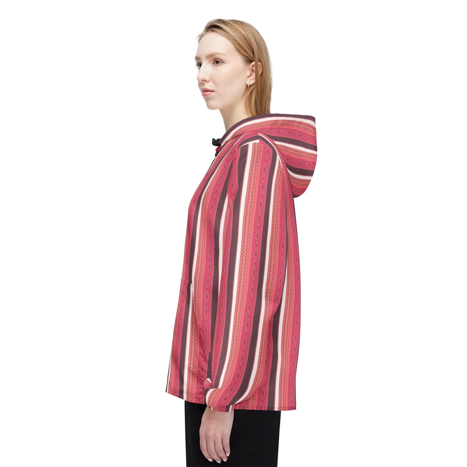 Modern Living Guide Origins: Dawn Baies Roses Windbreaker Jacket - Image 5
