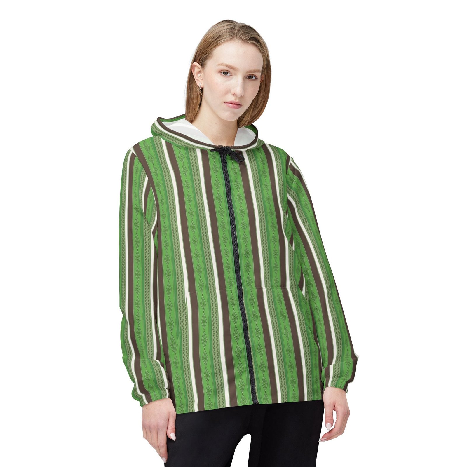 Modern Living Guide Origins: Dawn Elaichi Windbreaker Jacket - Image 3
