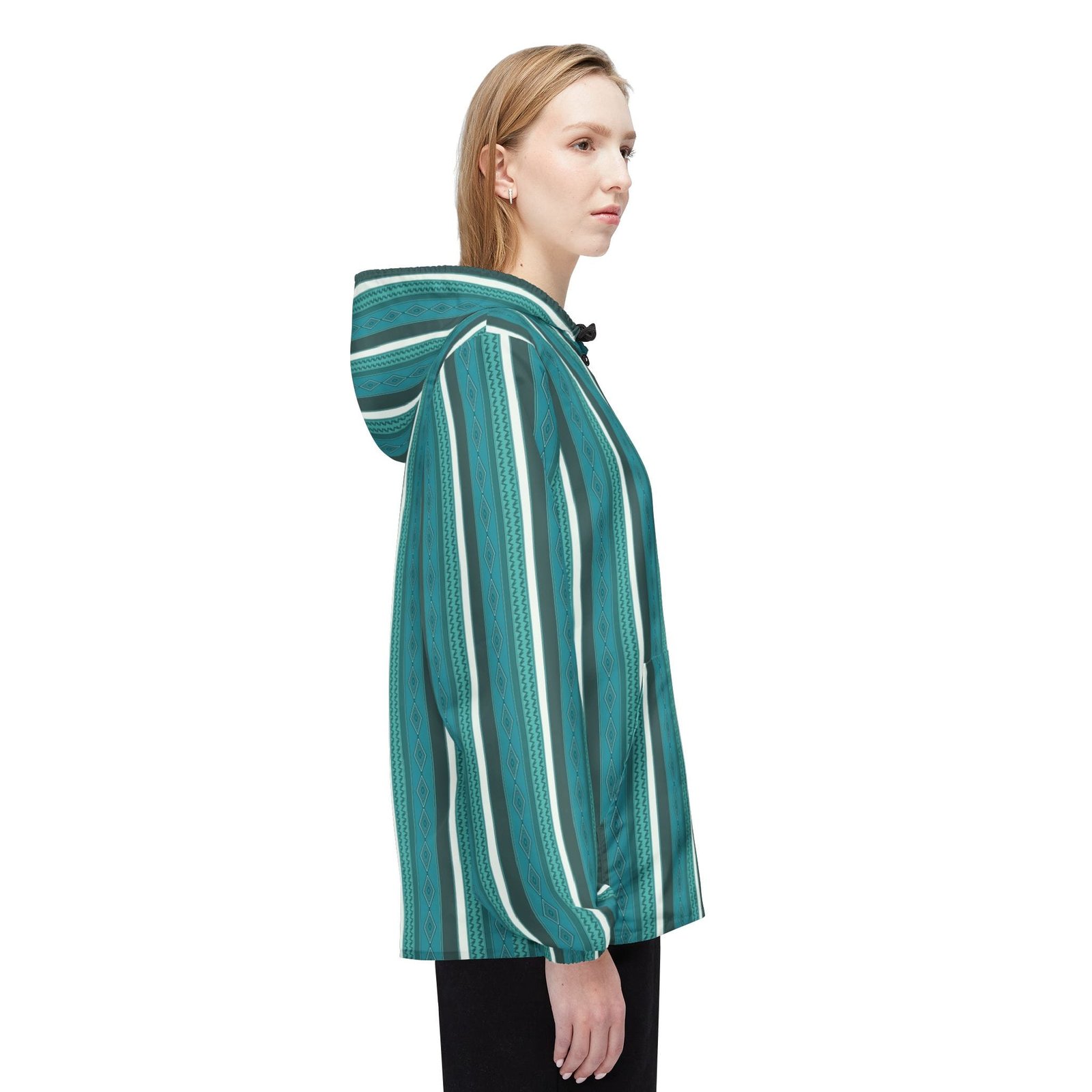 Modern Living Guide Origins: Dawn Juniper Windbreaker Jacket - Image 6