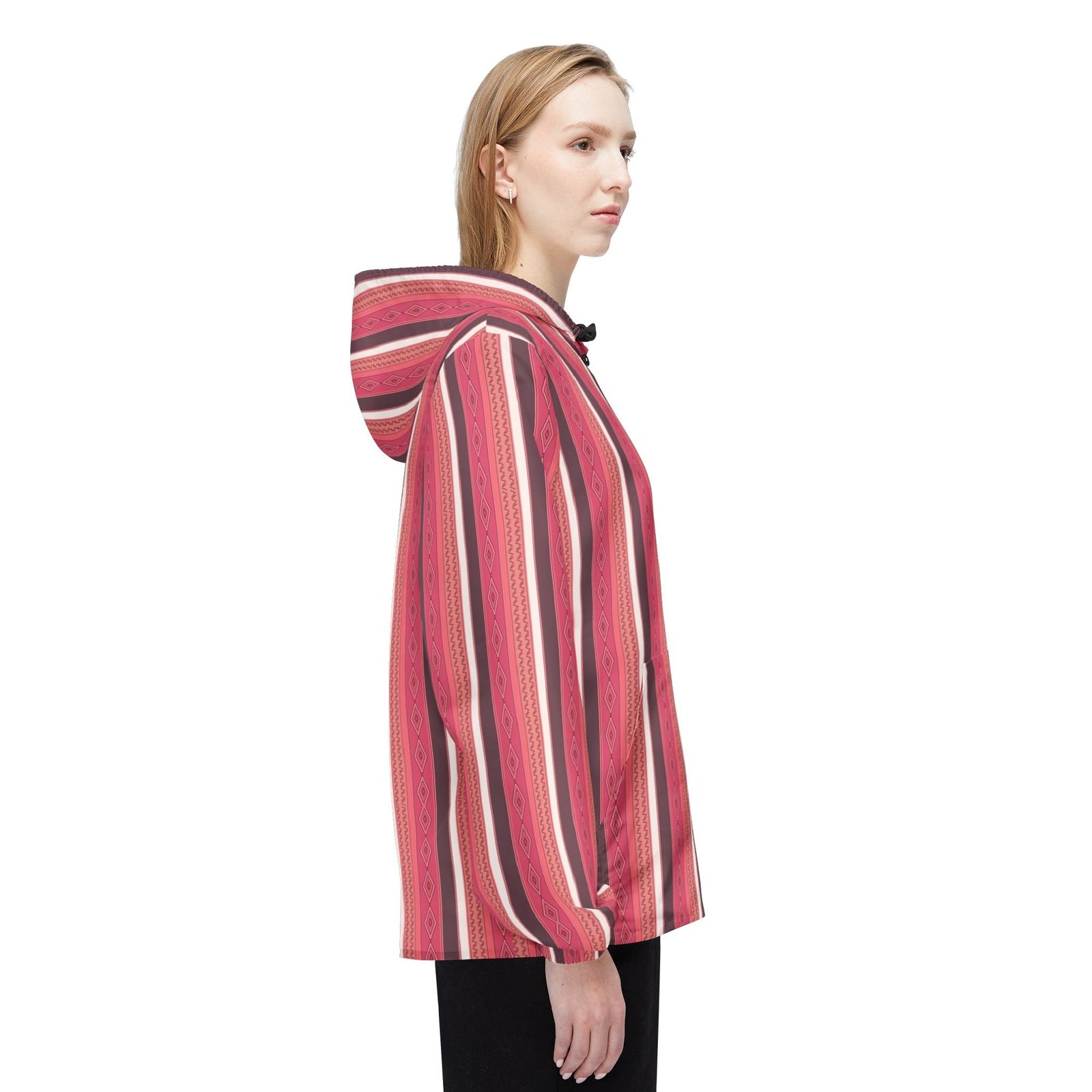 Modern Living Guide Origins: Dawn Baies Roses Windbreaker Jacket - Image 6