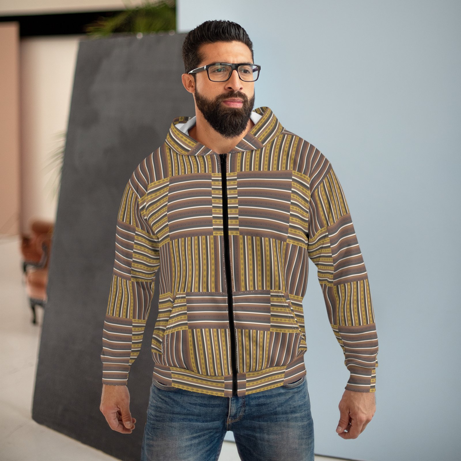 Modern Living Guide Origins: Dawn Ngoma Zip Hoodie - Image 3