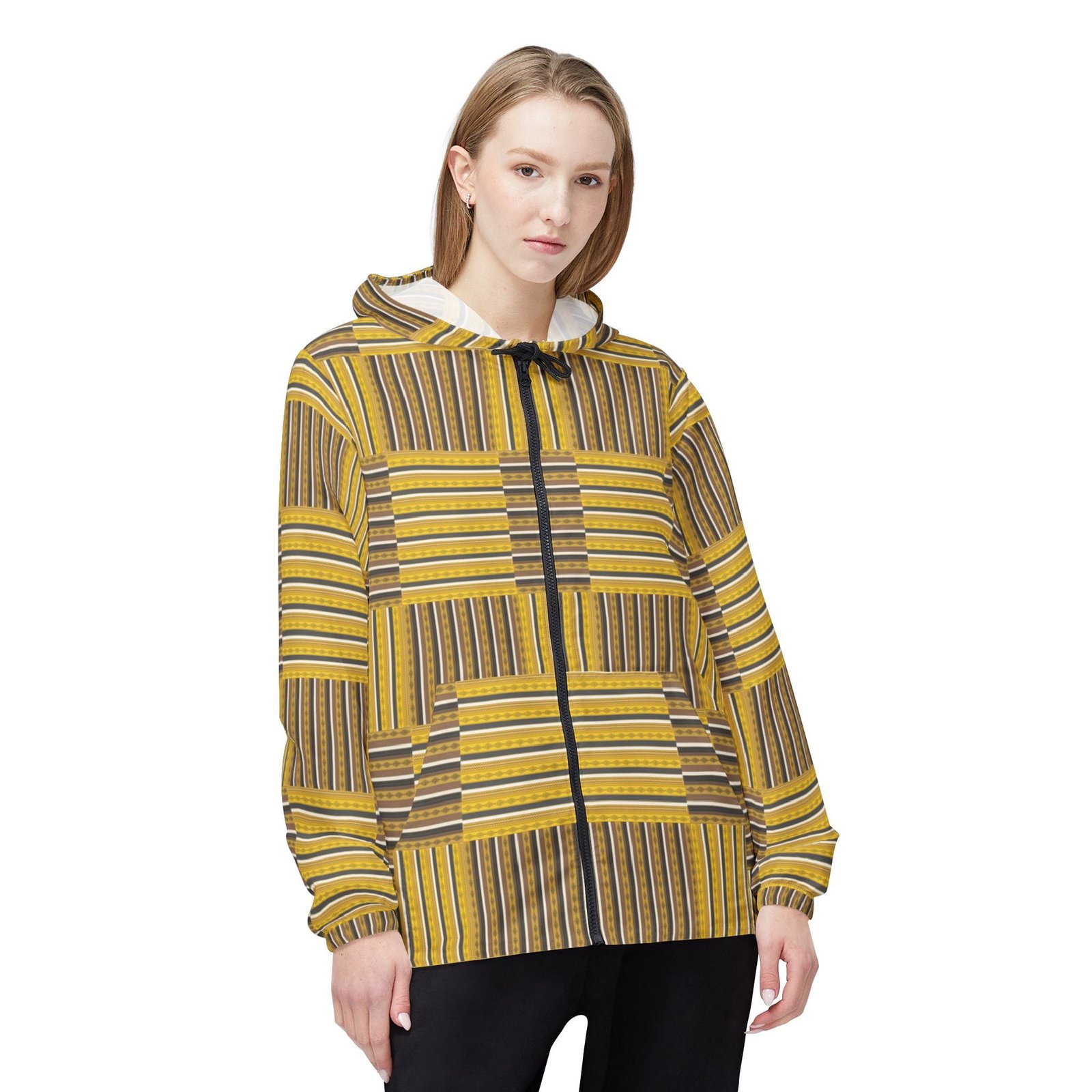 Modern Living Guide Origins: Dawn Garba Windbreaker Jacket - Image 3