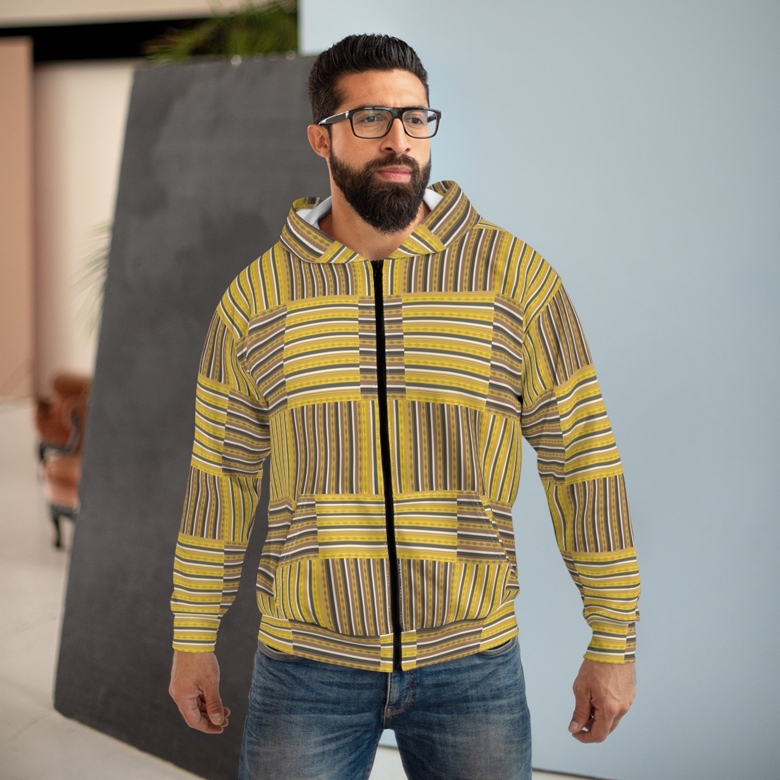 Modern Living Guide Origins: Dawn Garba Zip Hoodie - Image 3
