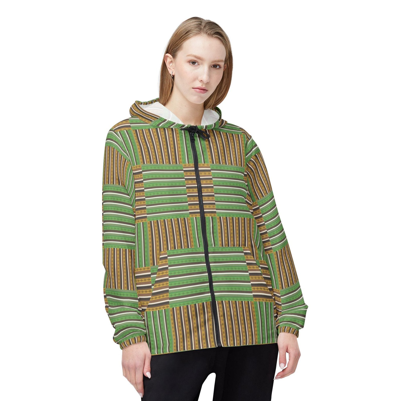 Modern Living Guide Origins: Dawn Kathak Windbreaker Jacket - Image 3