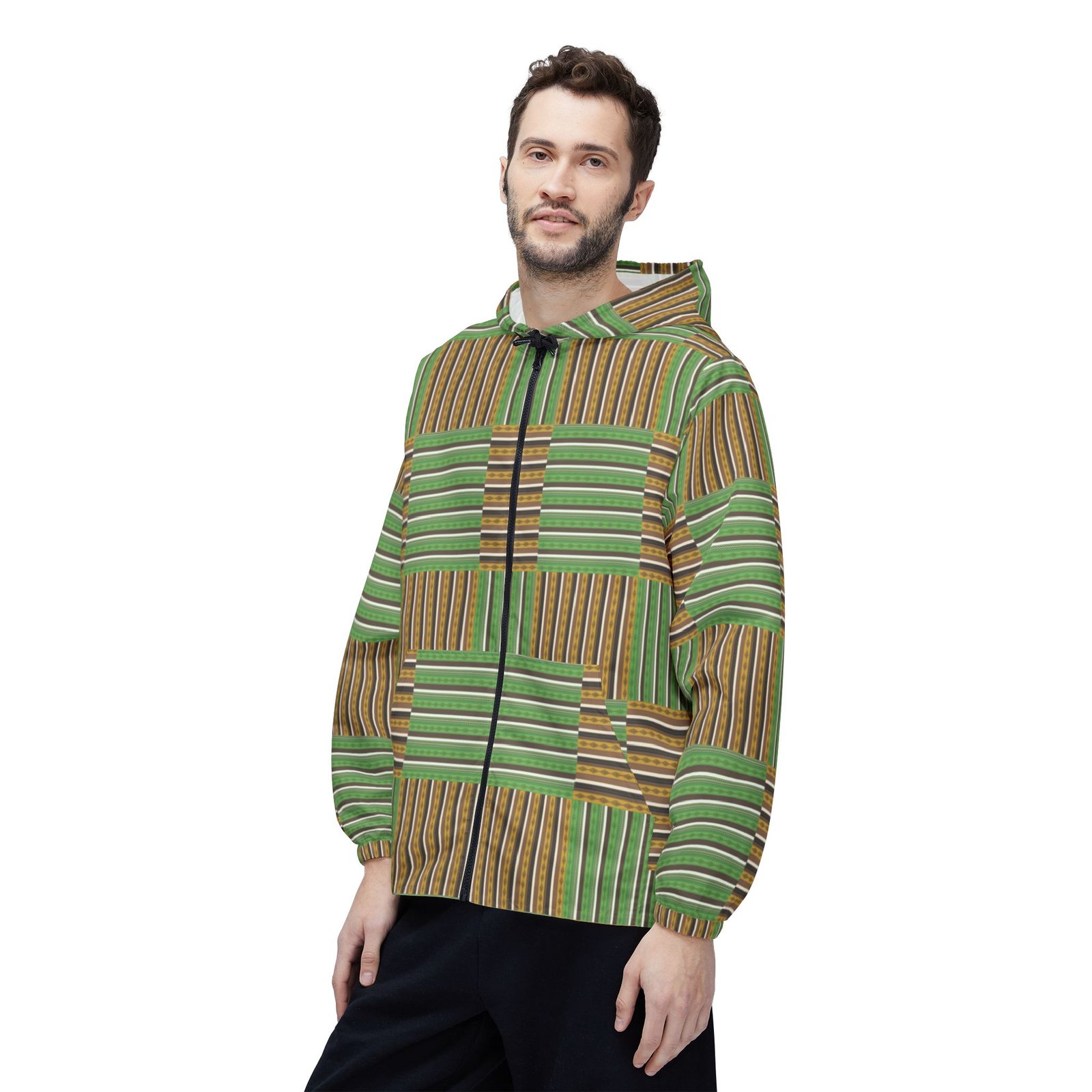 Modern Living Guide Origins: Dawn Kathak Windbreaker Jacket - Image 7