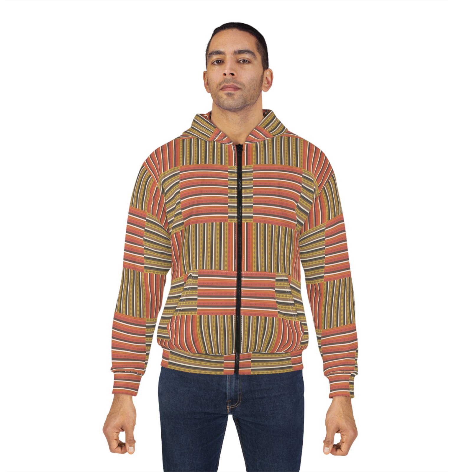 Modern Living Guide Origins: Dawn Flamenco Zip Hoodie - Image 4
