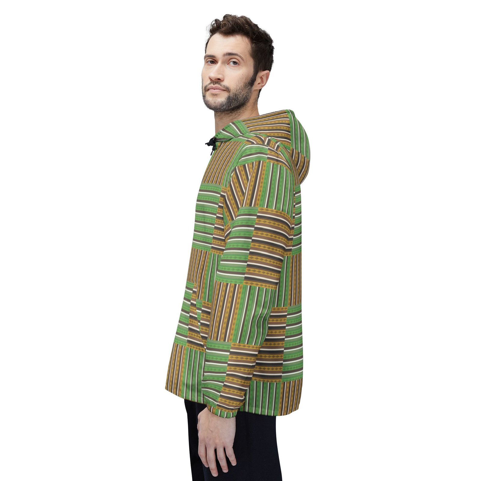 Modern Living Guide Origins: Dawn Kathak Windbreaker Jacket - Image 9
