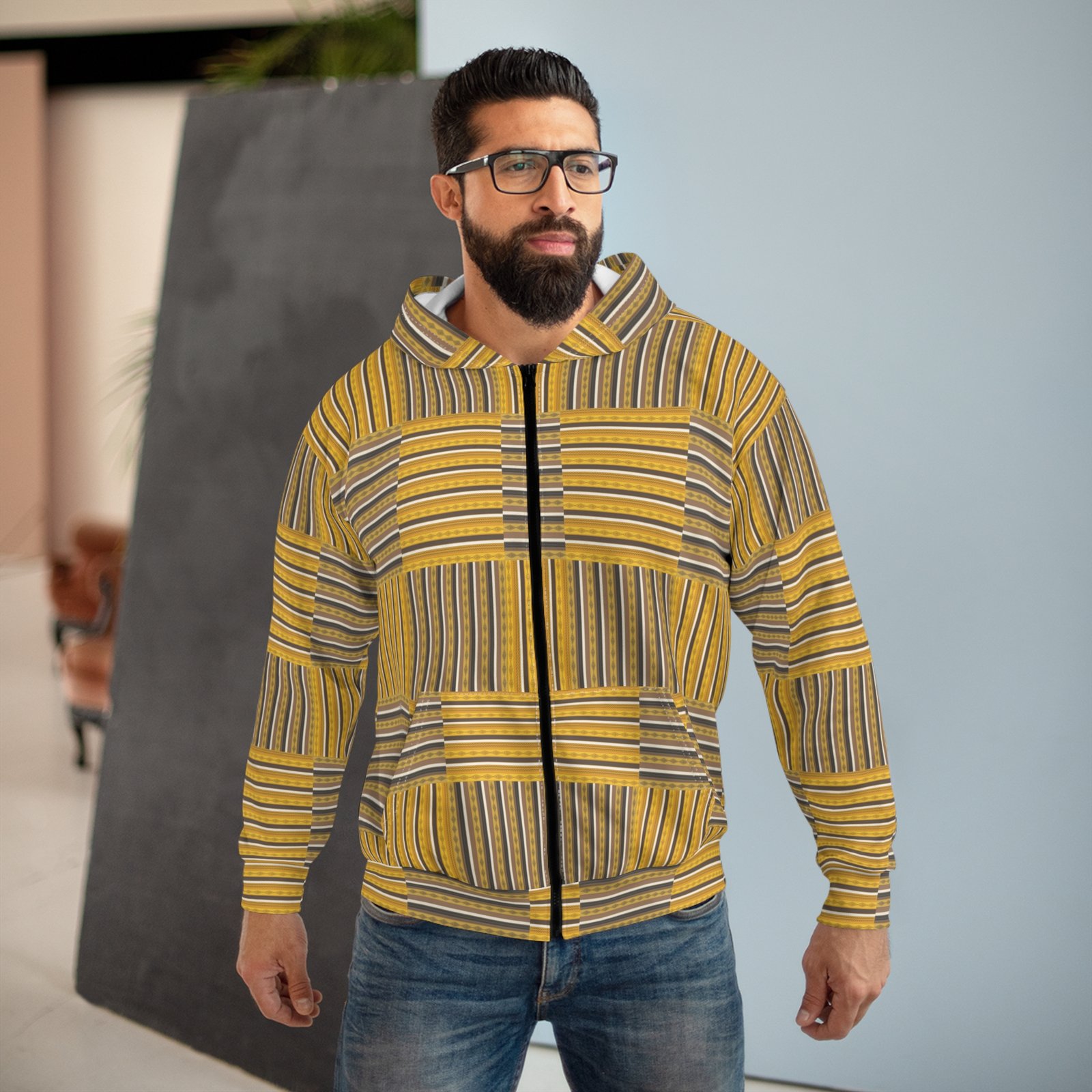 Modern Living Guide Origins: Dawn Chub Bazi Zip Hoodie - Image 3