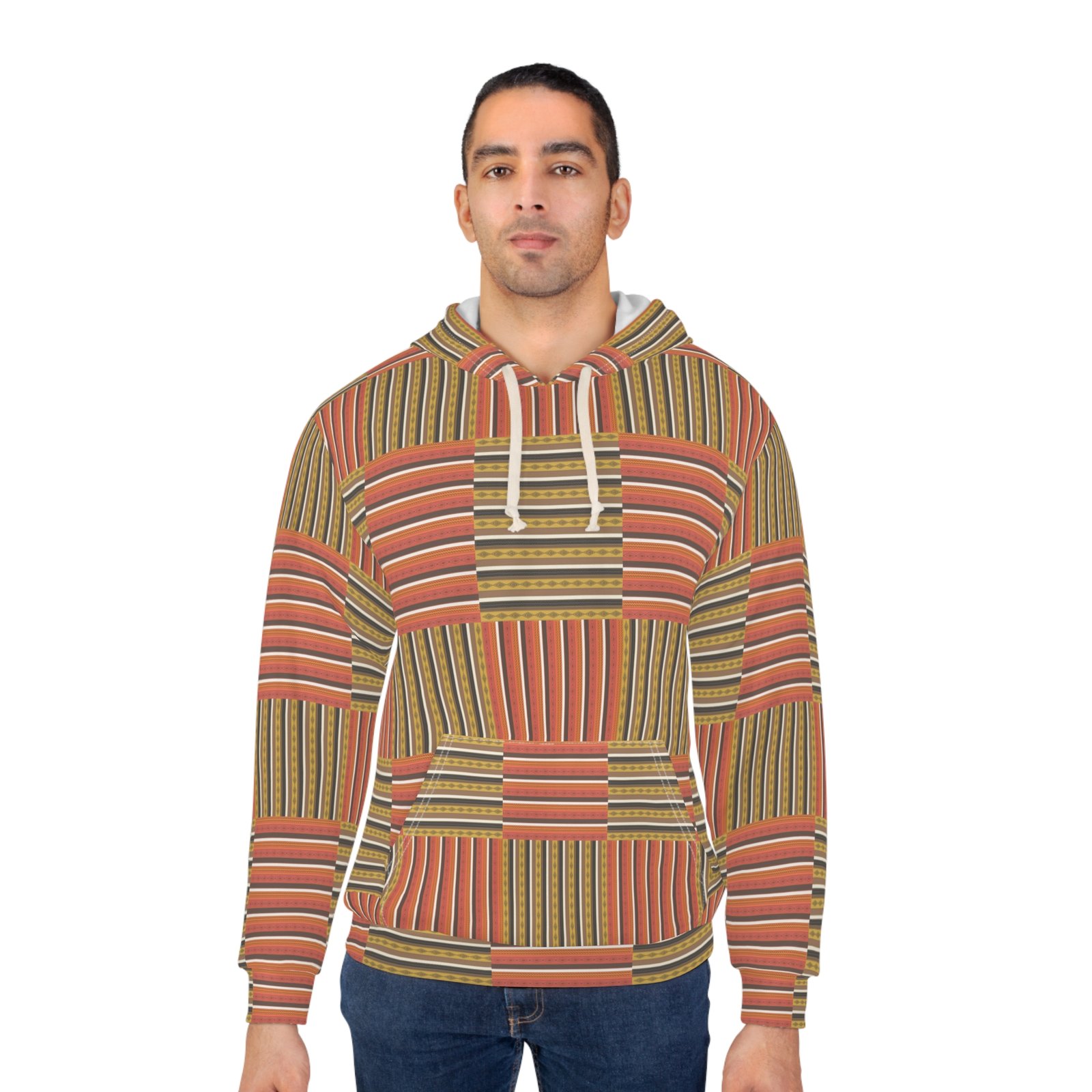 Modern Living Guide Origins: Dawn Flamenco Pullover Hoodie - Image 4