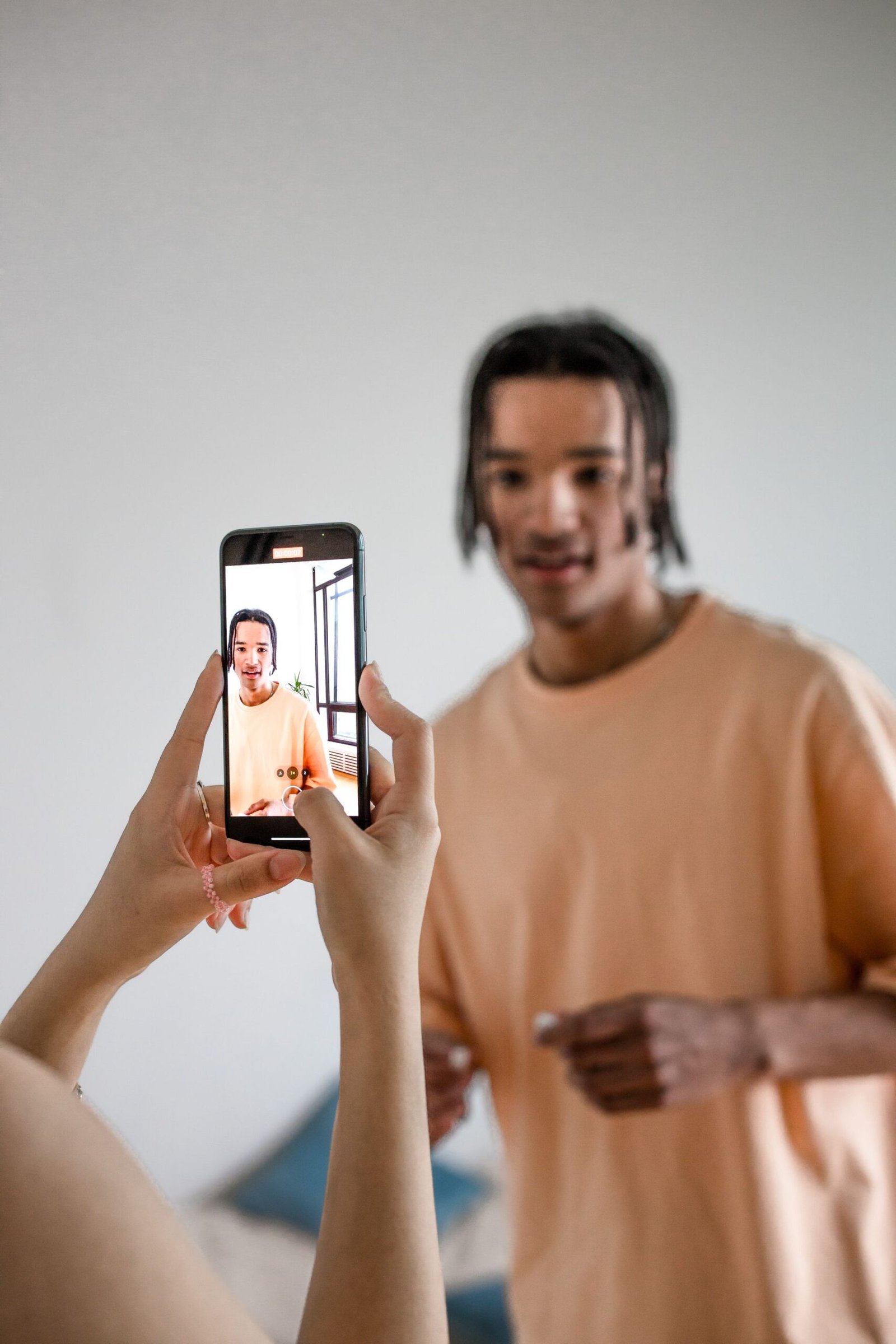 alt="FIlming a Desmostration"